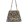 Kleine 1945 Soft-Tasche aus Jacquard mit Monogramm
