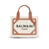 Kleine B-Army-Tasche aus Canvas und Leder