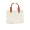 Kleine B-Army-Tasche aus Canvas und Leder