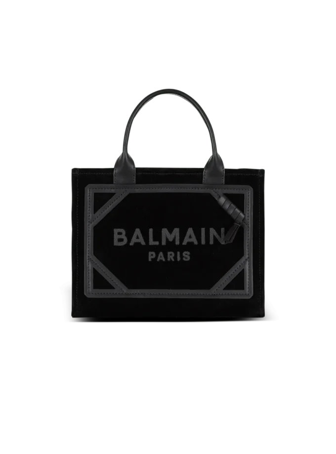 Kleine B-Army-Tasche aus Wildleder