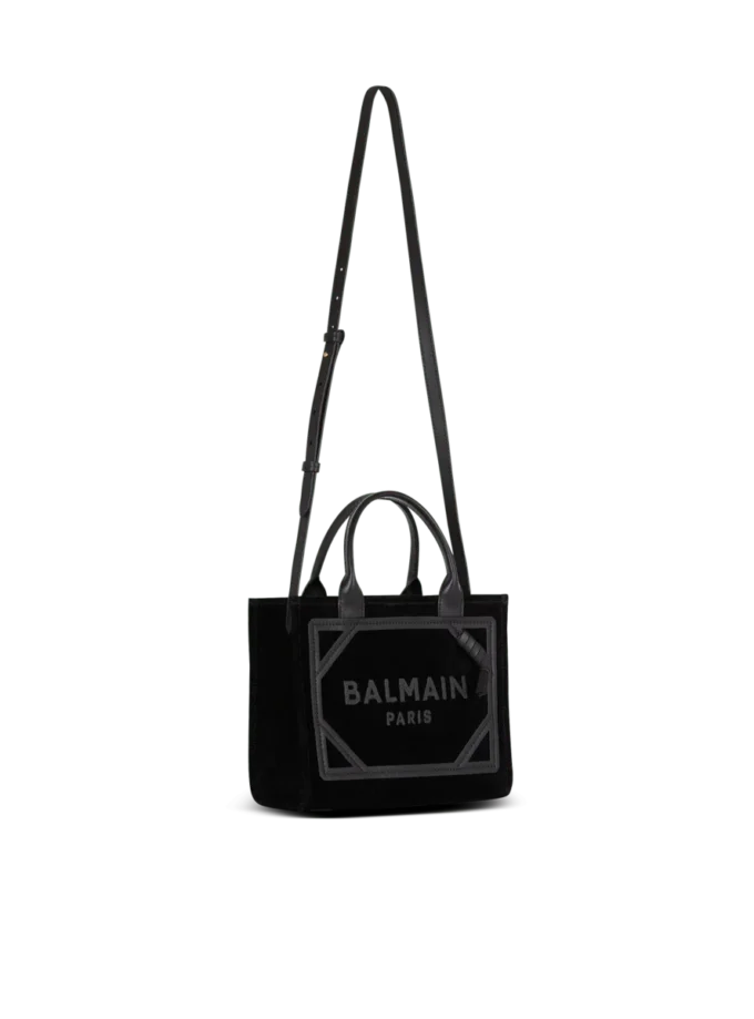 Kleine B-Army-Tasche aus Wildleder