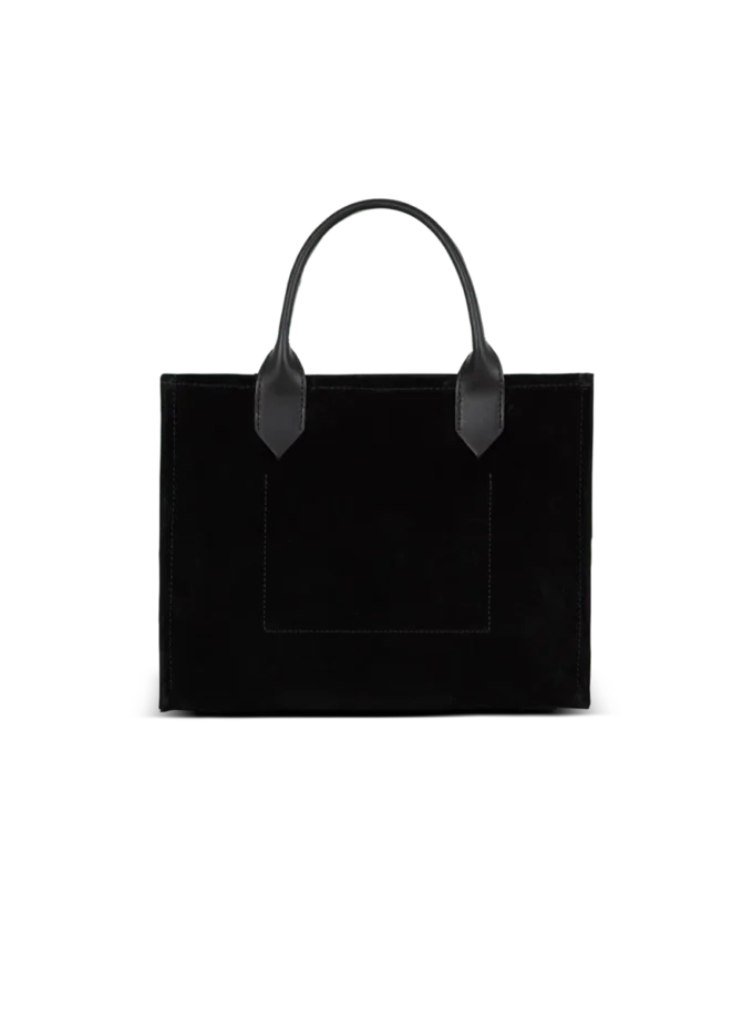 Kleine B-Army-Tasche aus Wildleder