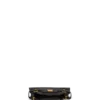 Kleine B-Buzz-Handtasche mit Griff aus genarbtem Leder Kleine B-Buzz-Handtasche mit Griff aus genarbtem Leder