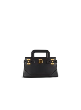 Kleine B-Buzz Top Handle Tasche aus Kalbsleder