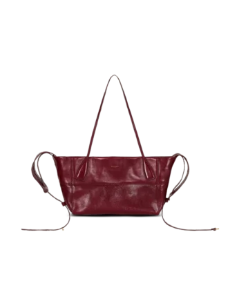 Kleine Track Zips Kalbsleder-Tasche