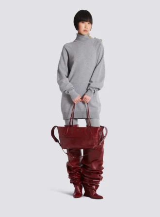 Kleine Track Zips Kalbsleder-Tasche