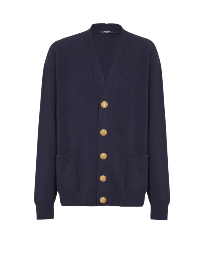 Öko-Kaschmir-Strickjacke Öko-Kaschmir-Strickjacke