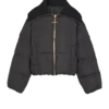 Kurze, übergroße Steppjacke
