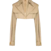 Kurze Gabardine-Jacke Kurze Gabardine-Jacke