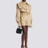 Kurze Gabardine-Jacke Kurze Gabardine-Jacke