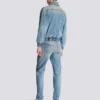 Kurze, gefütterte Jeansjacke Kurze, gefütterte Jeansjacke