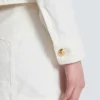 Kurze Jacke aus Baumwoll-Canvas Kurze Jacke aus Baumwoll-Canvas