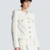 Kurze Jacke aus Baumwoll-Canvas Kurze Jacke aus Baumwoll-Canvas