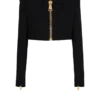 Kurze Jacke aus Grain-de-Poudre-Wolle Kurze Jacke aus Grain-de-Poudre-Wolle