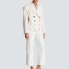 Kurze Reefer-Jacke aus Wolle Kurze Reefer-Jacke aus Wolle