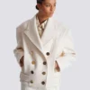 Kurze Reefer-Jacke aus Wolle Kurze Reefer-Jacke aus Wolle