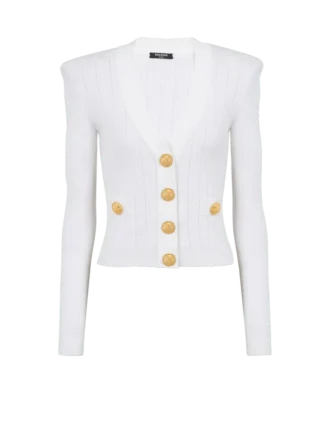 Kurze Strickjacke