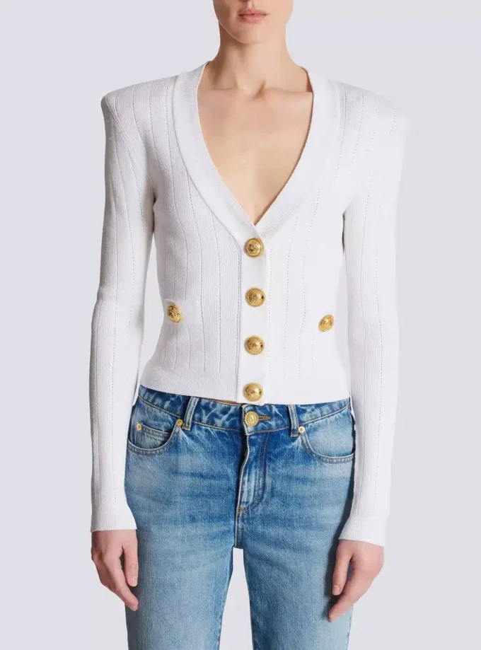 Kurze Strickjacke Kurze Strickjacke