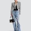 Kurze Tweedjacke Kurze Tweedjacke