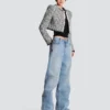 Kurze Tweedjacke Kurze Tweedjacke