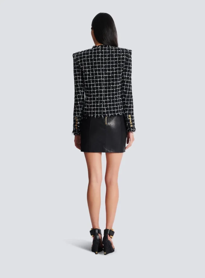 Kurze Tweedjacke Kurze Tweedjacke