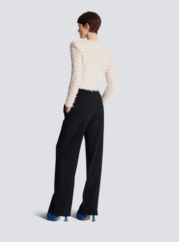Kurze Tweedjacke
