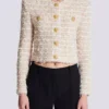 Kurze Tweedjacke