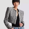 Kurze Tweedjacke Kurze Tweedjacke
