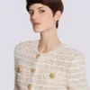 Kurze Tweedjacke