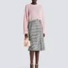 Kurzer Mohairpullover Kurzer Mohairpullover