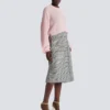 Kurzer Mohairpullover Kurzer Mohairpullover