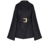 Kurzer Wollwickelmantel Kurzer Wollwickelmantel