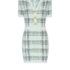 Kurzes Glitzer-Tweedkleid Kurzes Glitzer-Tweedkleid