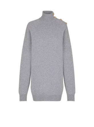 Kurzes Kaschmir-Pulloverkleid