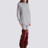 Kurzes Kaschmir-Pulloverkleid Kurzes Kaschmir-Pulloverkleid
