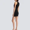 Kurzes Kleid mit Sternenstickerei Kurzes Kleid mit Sternenstickerei