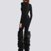 Kurzes Paillettenkleid aus Krokodilstrick Kurzes Paillettenkleid aus Krokodilstrick