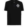 Kurzärmeliges Polohemd mit College-Emblem Kurzärmeliges Polohemd mit College-Emblem