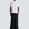 Kurzärmeliges T-Shirt mit aufgedrucktem Balmain College-Logo