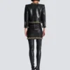 Lammfelljacke mit Kettenbesatz Lammfelljacke mit Kettenbesatz