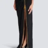 Langes Jerseykleid mit Beinschlitz Langes Jerseykleid mit Beinschlitz