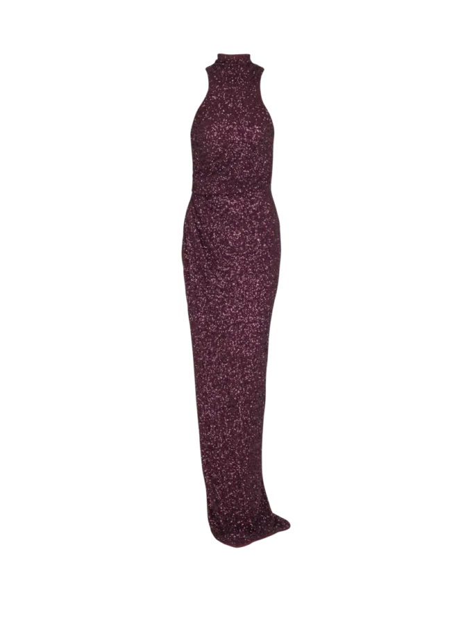 Langes, ärmelloses Paillettenkleid Langes, ärmelloses Paillettenkleid