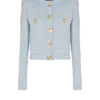 Langärmelige Strickjacke mit Struktur Langärmelige Strickjacke mit Struktur