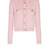 Langärmelige Strickjacke mit Struktur Langärmelige Strickjacke mit Struktur