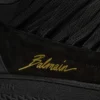 Leder Balmain Swan Mid-Top Schnürschuhe Leder Balmain Swan Mid-Top Schnürschuhe