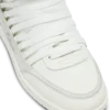 Leder Balmain Swan Mid-Top Schnürschuhe Leder Balmain Swan Mid-Top Schnürschuhe