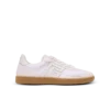 Leder und Canvas Balmain Swan Sneakers Leder und Canvas Balmain Swan Sneakers