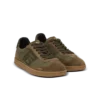Leder und Canvas Balmain Swan Sneakers Leder und Canvas Balmain Swan Sneakers