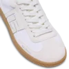 Leder und Canvas Balmain Swan Sneakers Leder und Canvas Balmain Swan Sneakers