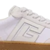 Leder und Canvas Balmain Swan Sneakers Leder und Canvas Balmain Swan Sneakers